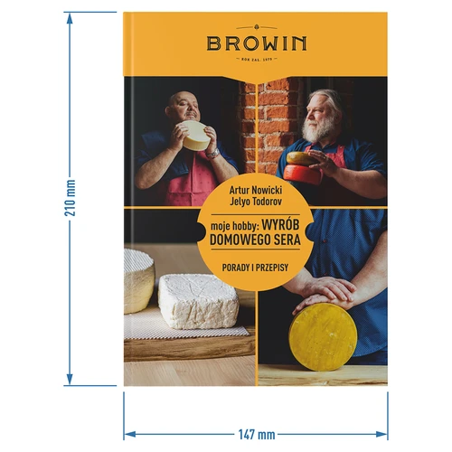 Το χόμπι μου: Παρασκευή σπιτικού τυριού - βιβλίο (στα πολωνικά) - 6