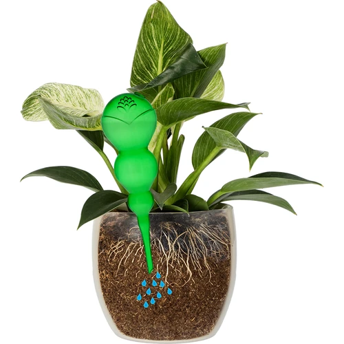 Τριπλή σφαίρα ποτίσματος (τριών θαλάμων), διάφανη πράσινη, 600 ml - 3