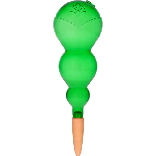 Τριπλή (τριών θαλάμων) σφαίρα ποτίσματος, διάφανη πράσινη με κεραμική ακίδα, 600ml