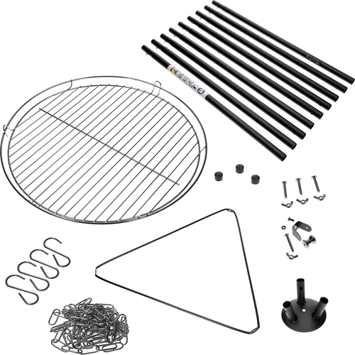 Τρίποδο για φωτιά με σχάρα, 150 cm - 2