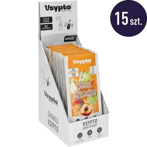 Vsypto Appel Perzik - set 15x9 g - 2
