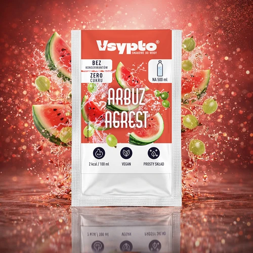 VSYPTO γεύση Καρπούζι-Φραγκοστάφυλο, 3g