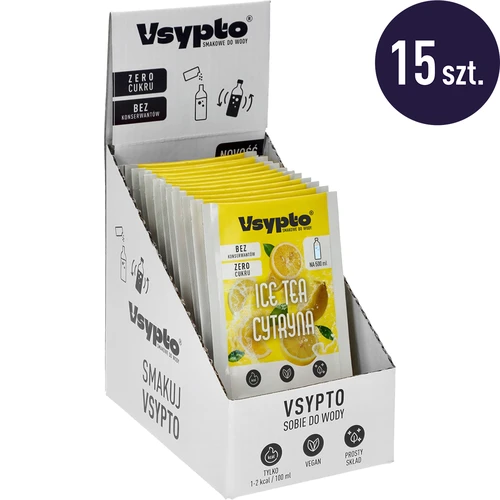 Vsypto Ice Tea Λεμόνι - σετ 15x3g - 2