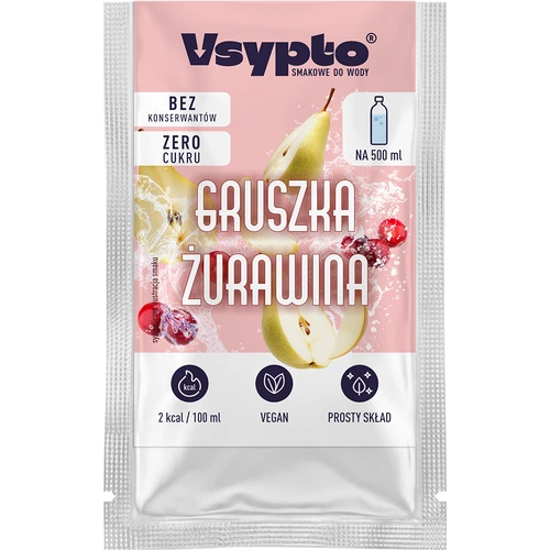 VSYPTO με γεύση Αχλάδι & Κράνμπερι, 3 g - 2