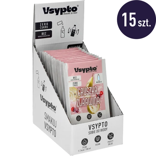 VSYPTO με γεύση Αχλάδι & Κράνμπερι, 3 g - 9