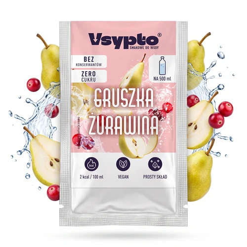 VSYPTO με γεύση Αχλάδι & Κράνμπερι, 3 g