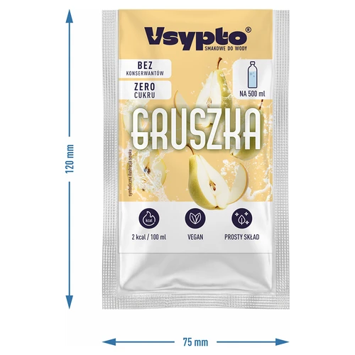 VSYPTO με γεύση αχλαδιού, 3 g - 4