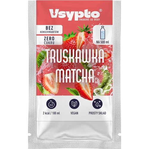 VSYPTO με γεύση Φράουλα Matcha, 3g - 2