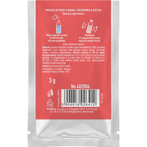 VSYPTO με γεύση Φράουλα Matcha, 3g - 3