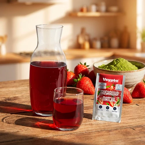 VSYPTO με γεύση Φράουλα Matcha, 3g - 8
