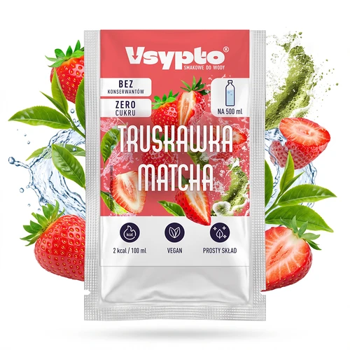 VSYPTO με γεύση Φράουλα Matcha, 3g
