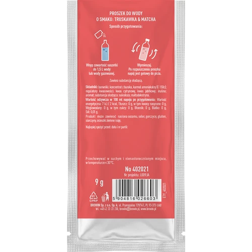 VSYPTO με γεύση Φράουλα Matcha, 9 g - 3