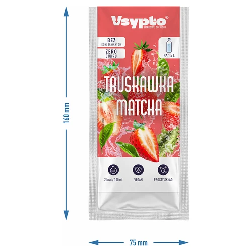 VSYPTO με γεύση Φράουλα Matcha, 9 g - 4