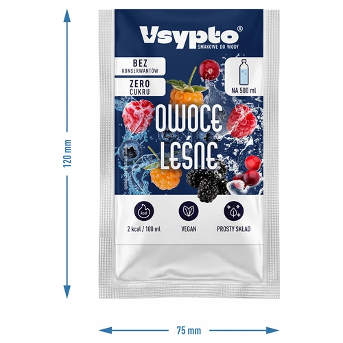 VSYPTO με γεύση Φρούτα του Δάσους, 3g - 4