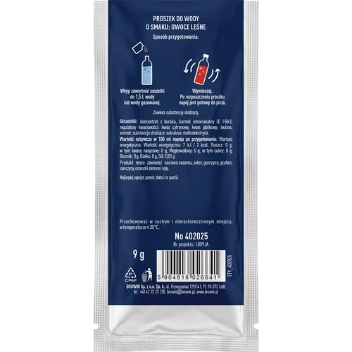 VSYPTO με γεύση φρούτα του δάσους, 9 g - 3