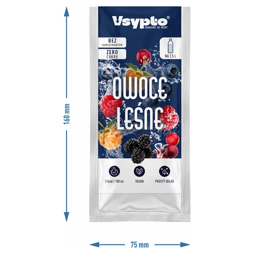 VSYPTO με γεύση φρούτα του δάσους, 9 g - 4