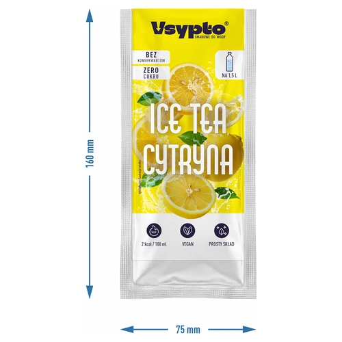 VSYPTO με γεύση Ice Tea Λεμόνι, 9 g - 4