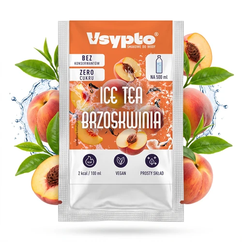 VSYPTO με γεύση Ice Tea Ροδάκινο, 3g