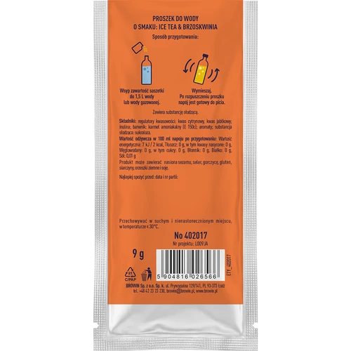 VSYPTO με γεύση Ice Tea Ροδάκινο, 9g - 3