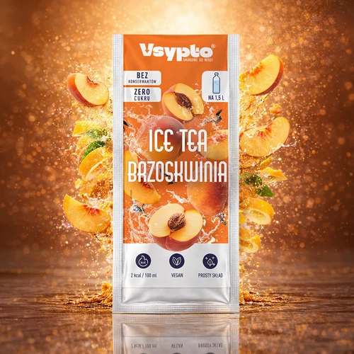 VSYPTO με γεύση Ice Tea Ροδάκινο, 9g