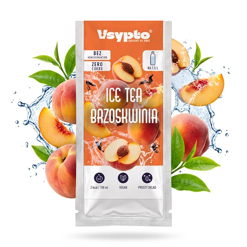 VSYPTO με γεύση Ice Tea Ροδάκινο, 9g