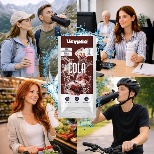VSYPTO με γεύση κόλα - σκόνη γεύσης για νερό, 9 g - 7