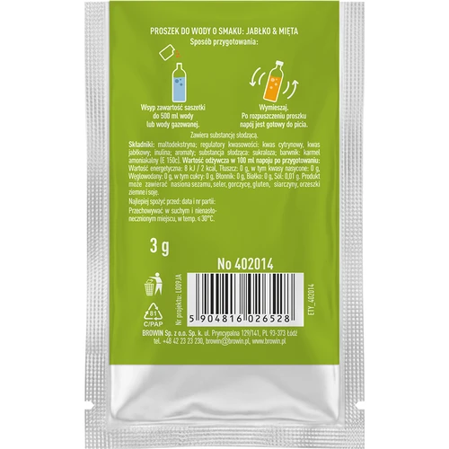 VSYPTO με γεύση Μήλο-Μέντα, 3 g - 3