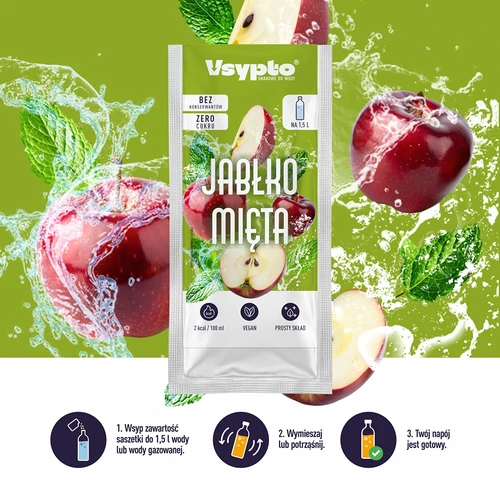 VSYPTO με γεύση Μήλο-Μέντα, 9g - 5