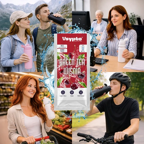 VSYPTO με γεύση Πράσινο Τσάι & Κεράσι, 9 g - 7
