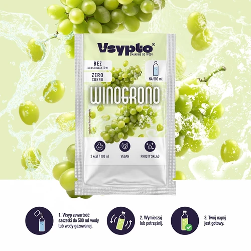 VSYPTO με γεύση σταφύλι, 3g - 5