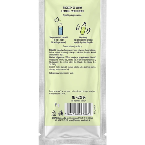 VSYPTO με γεύση σταφύλι, 9 g - 3