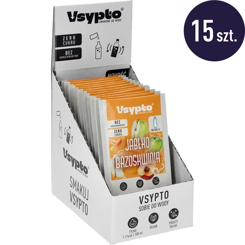 Vsypto Mela Pesca - confezione da 15 x 3 g - 2