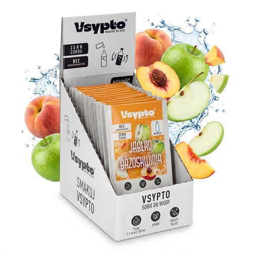 Vsypto Mela Pesca - confezione da 15 x 3 g