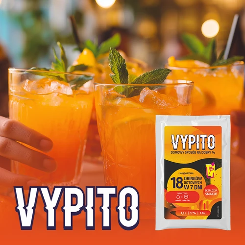 VYPITO 12%, φακελάκι για 18 κοκτέιλ - Μανταρίνι, 126g - 6