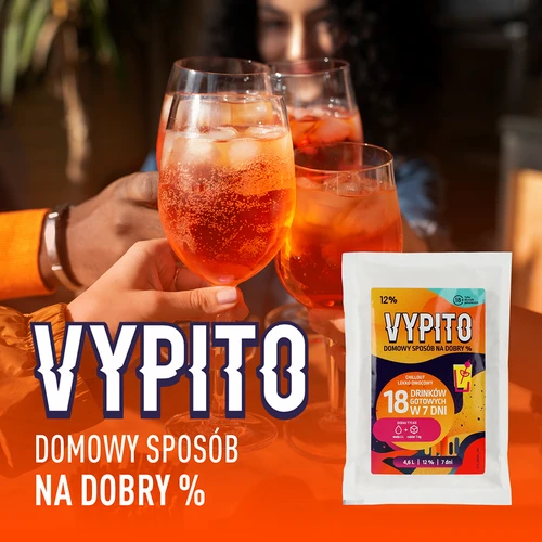VYPITO 12%, φακελάκι για 18 ποτά - Chillout ελαφρώς φρουτώδες, 126 g - 6