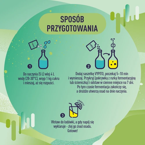 VYPITO 12%, φακελάκι για 18 ποτά – Μέντα-Λάιμ, 126g - 5