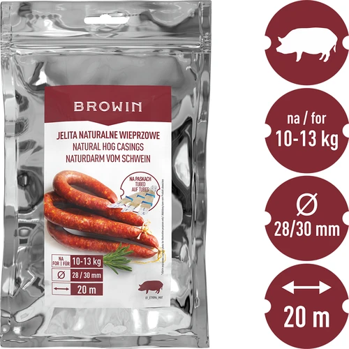 Χοιρινά έντερα σε ταινίες 28/30, 20m - 4