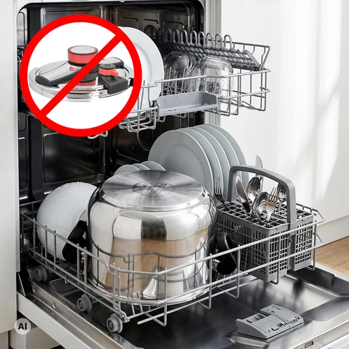 Χύτρα ταχύτητας από ανοξείδωτο ατσάλι, 6 L - 9