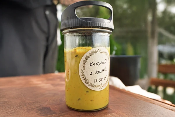 Γλυκόπικάντικο κέτσαπ από μπανάνες – ιδανικό για μπέργκερ και όχι μόνο