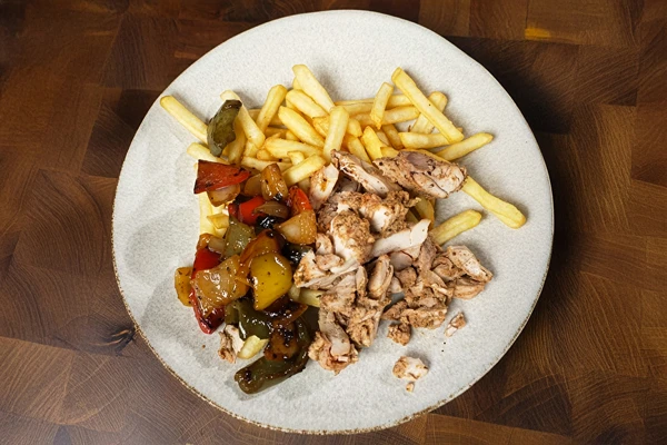 Γύρος από μπούτια κοτόπουλου