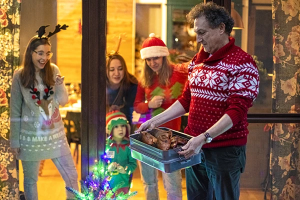 Κυπρίνος για την Παραμονή των Χριστουγέννων, καπνιστός