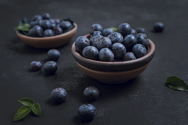 Μύρτιλα στο χυμό τους