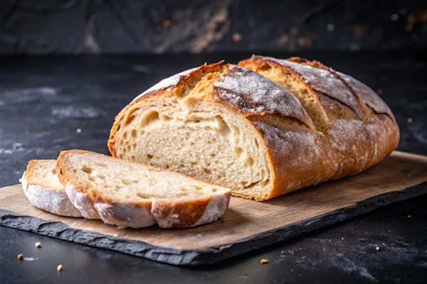 Σταρένιο ψωμί με προζύμι