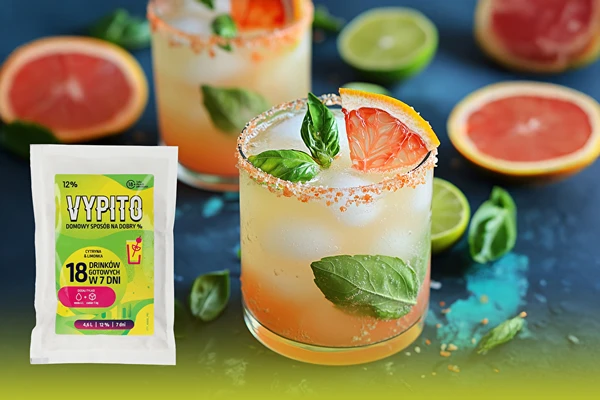 Vypito Limonkowa Bazylia – δροσερό ποτό με νότες βασιλικού και εσπεριδοειδών