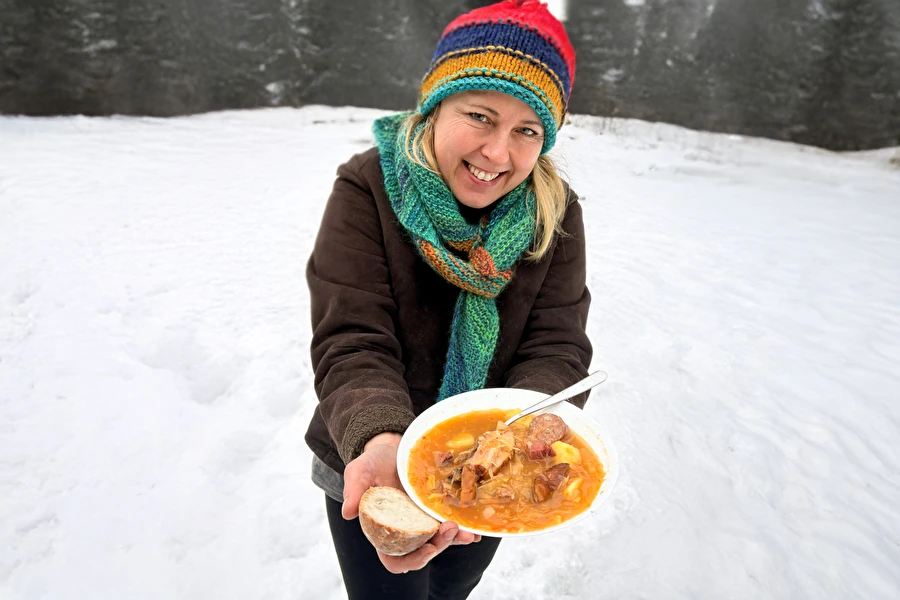 Καπνιστή κβασνίτσα από καζάνι - αρωματική πανδαισία από τη φωτιά