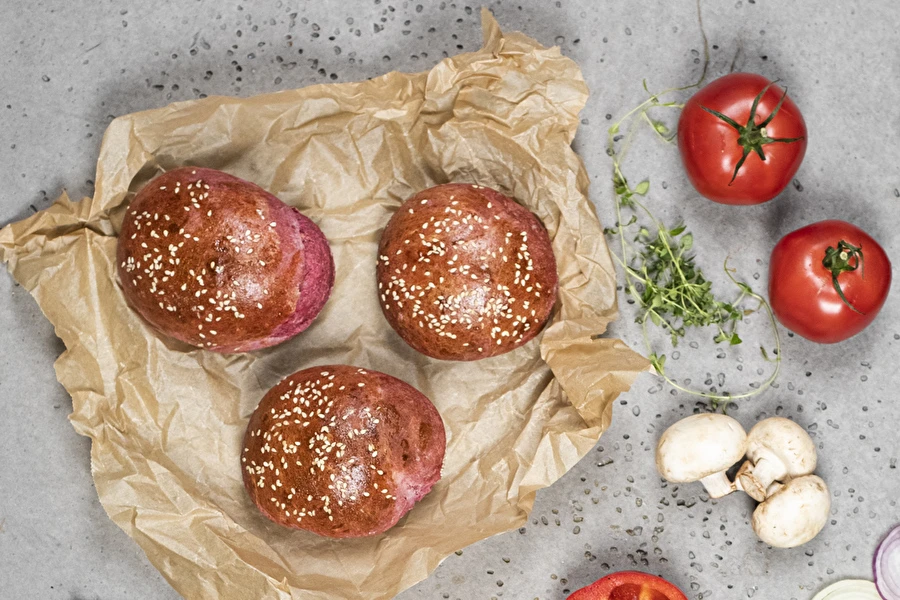 Browin Przepiśnik - Κόκκινα ψωμάκια με παντζάρι