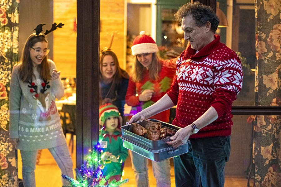 Κυπρίνος για την Παραμονή των Χριστουγέννων, καπνιστός