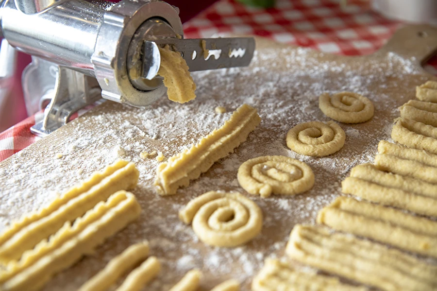 Browin Przepiśnik - Μπισκότα από τη μηχανή κιμά