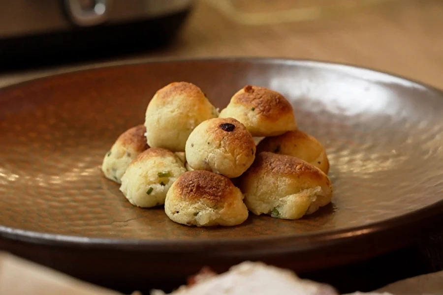 Browin Przepiśnik - Πατατομπαλάκια από πουρέ