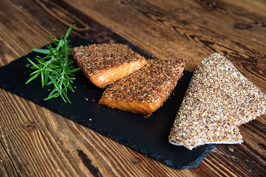 Browin Przepiśnik - Σολομός ζεστά καπνιστός